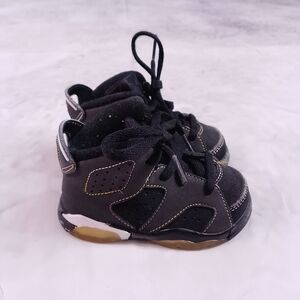 Air Jordan 6 Retro TD 'Lakers' Shoes 384667-002
